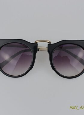 特价复古vintage高档板材+金属时尚文艺太阳眼镜个性拉风墨镜 6色