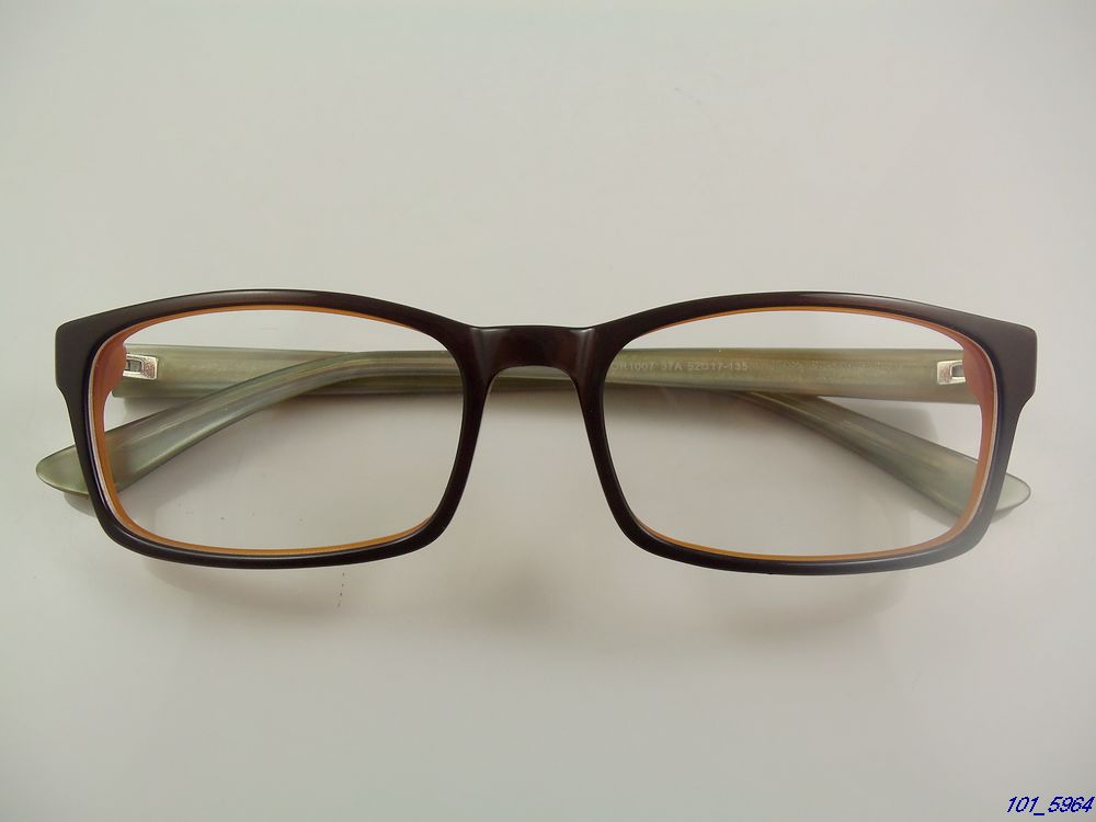 原单正品经典方框商务板材近视眼镜框光学镜架棕色COR1007