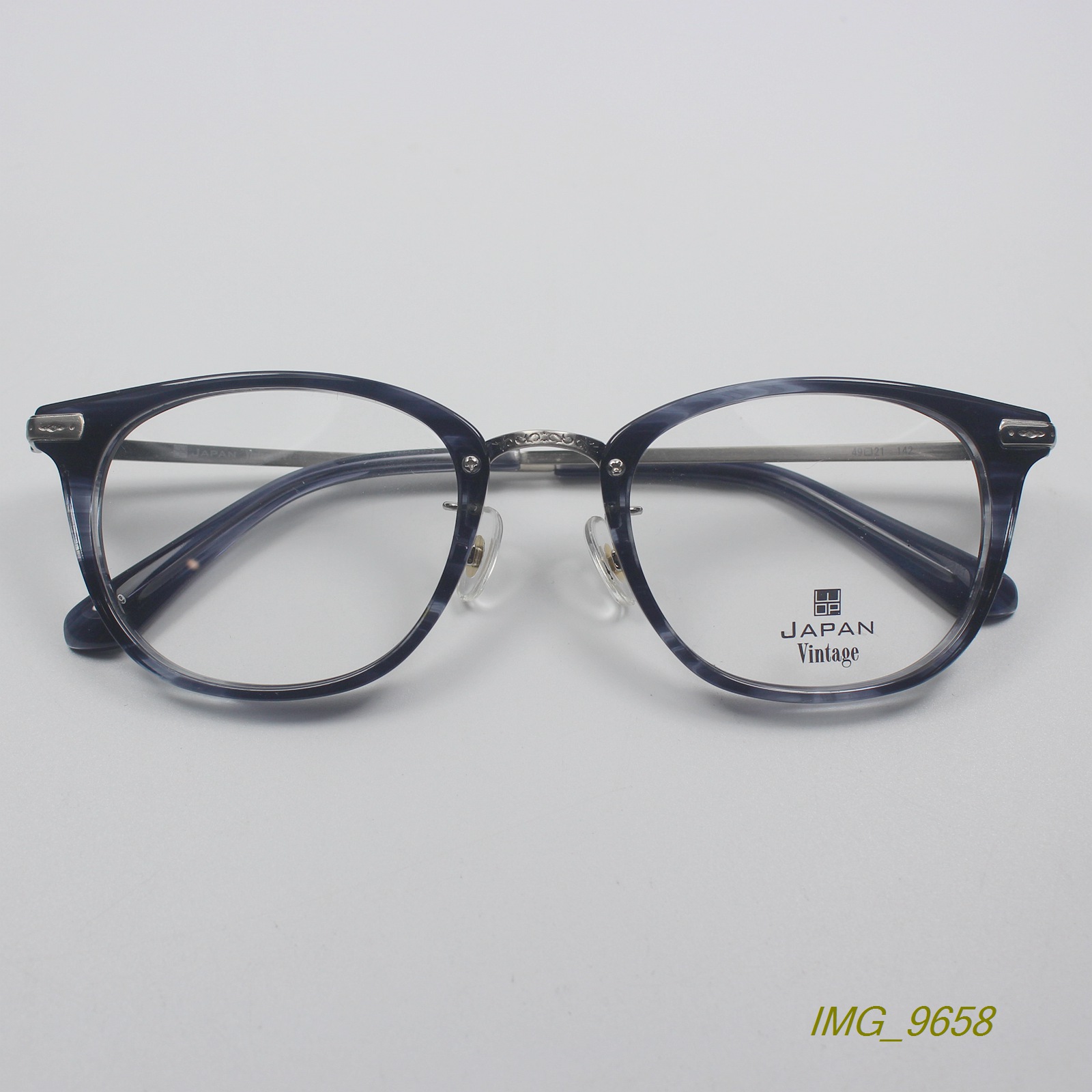 外贸男女方形板材金属轻盈眼镜架