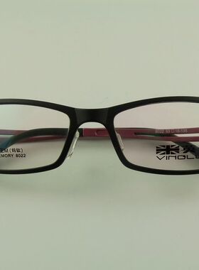 英伦学院风钨钛塑钢ULTEM近视眼镜框男女光学眼镜架多色8022