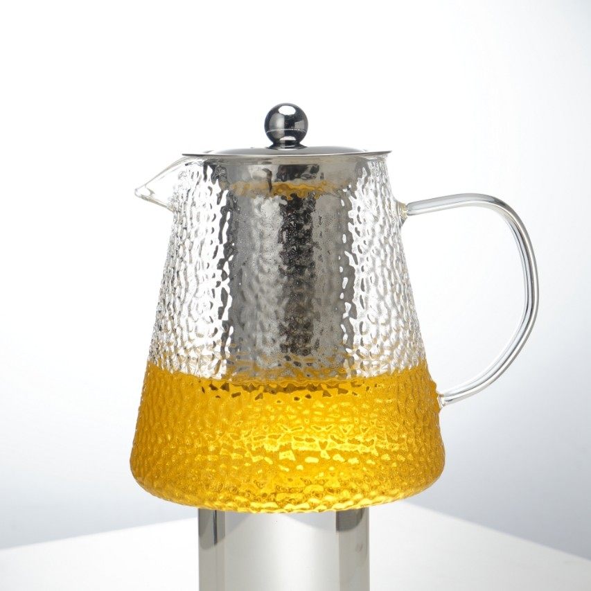 玻璃泡茶壶家用花茶水壶冲茶器加厚茶壶过滤煮茶壶器热水瓶新款