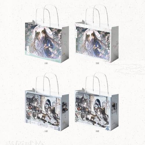 线下正版代购《二哈和他的白猫师尊》前尘今生徽章娃娃纸袋周边