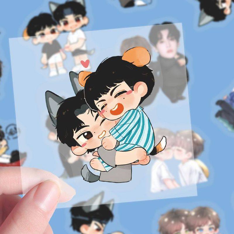 栩你渝生卡通Q版转印贴梓渝田栩宁吴所畏甜玉米专属周边物料贴画