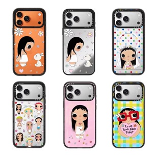 明星同款小玉yuy角闪石族族长17promax适用于iPhone16promax卡通可爱15pro磁吸14plus手机壳13/12防摔保护套