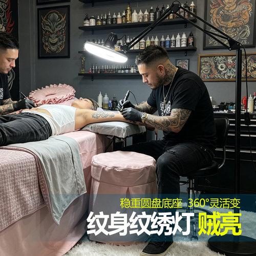 美甲纹身灯LED高亮补光环形无影