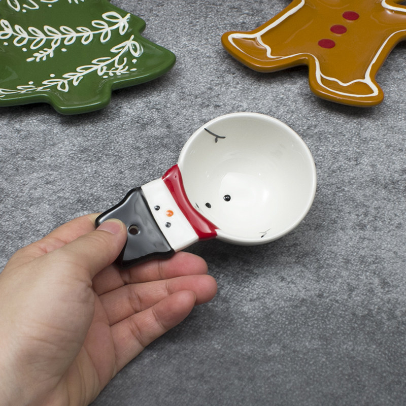 包邮人气烘焙圣诞白雪人创意手绘陶瓷量杯量勺烘培DIY蛋糕自用家,厨房/烹饪用具,量勺,淘宝优惠券,粉丝福利购,淘宝优惠卷