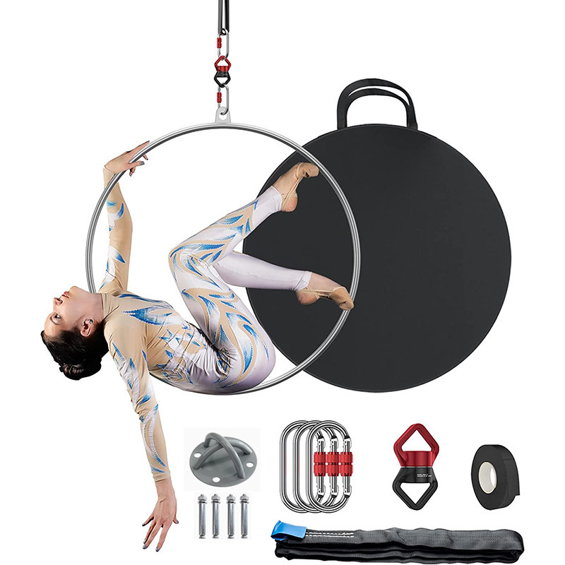 空舞瑜伽360°万向旋转吊环套装