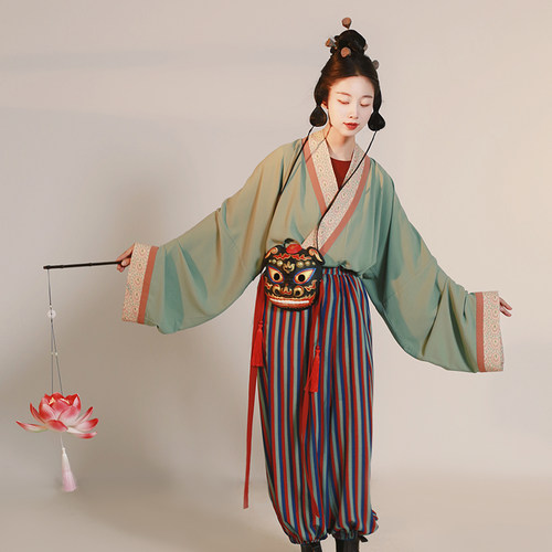 原创汉服谜阿凰晋制中国风日常