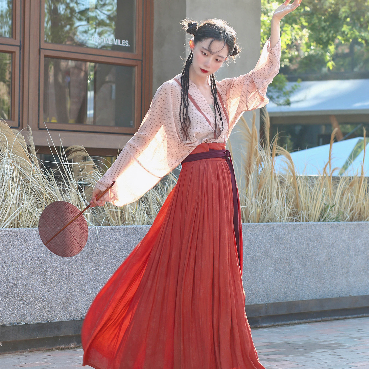 谜阿凰无尽夏上衣宋制薄款汉服女图片