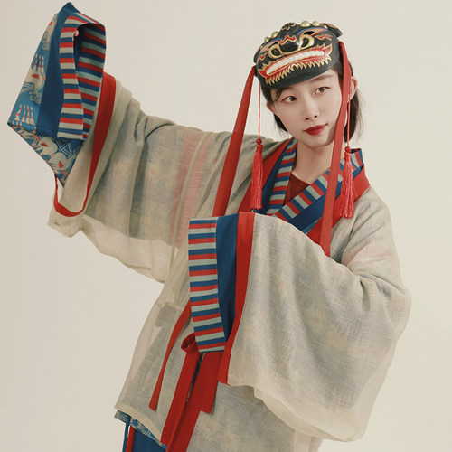 谜阿凰2023年秋国风汉服魏晋风