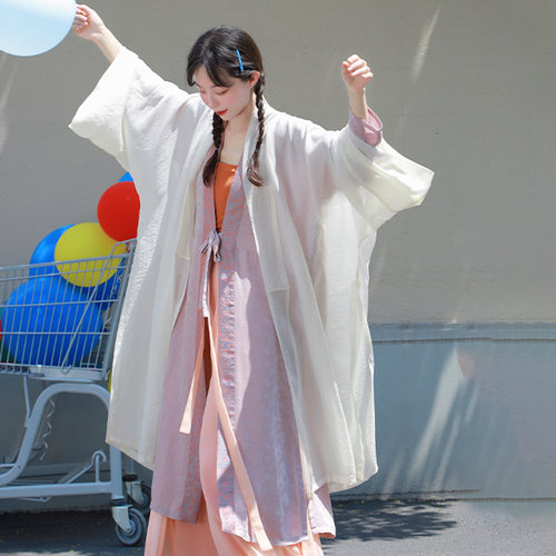 原创汉服谜阿凰交领长衫