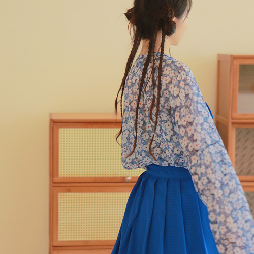 汉服圆领衫谜阿凰2023年夏