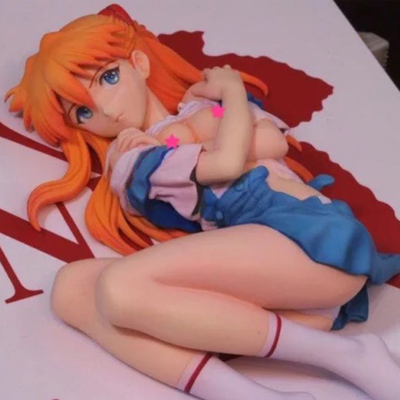 睡姿明日香新世纪福音树脂手办