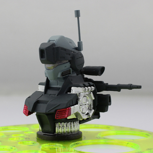 现货 机甲模型 1:144 树脂白模 GK SD Q版 狙击吉姆 头像 胸像