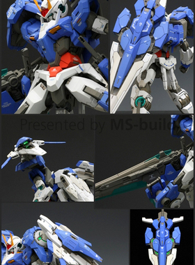 包邮现货 MG 00R OOR 七剑敢达  树脂 GK 白模 手办模型机甲改件