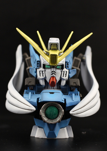 现货 机甲模型 1:144 树脂白模 GK SD/Q版 飞翼零式头像 胸像