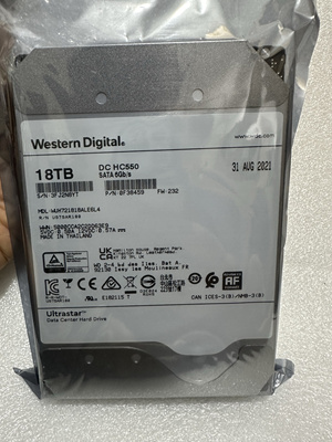 西数18T硬盘WUH721818ALE6L4