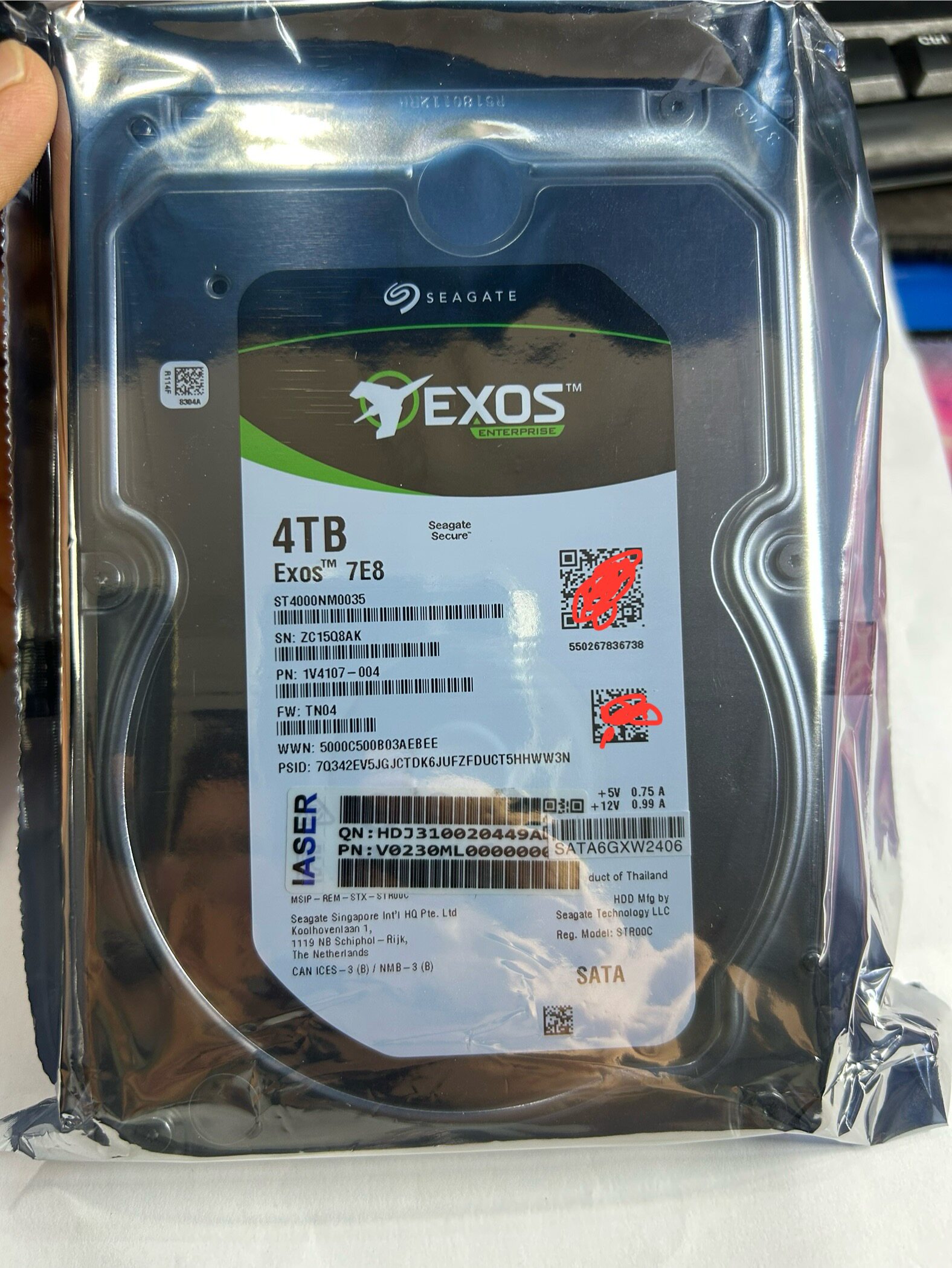希捷ST4000NM0035企业级机械硬盘图片