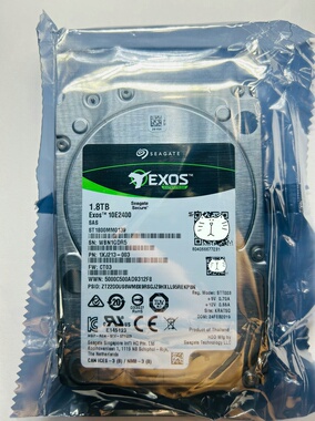 希捷1.8T SAS硬盘eXOS 10E2400 ST1800MM0139银河1.8TB 服务器2.5