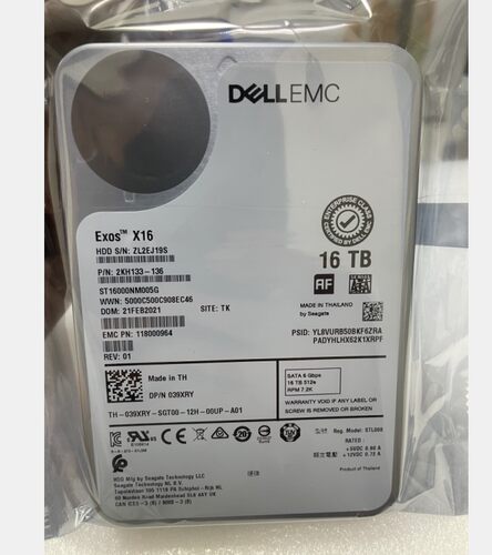 Dell/戴尔16T企业级硬盘