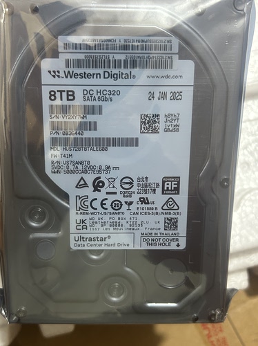 西数8T企业硬盘HUS728T8TALE600