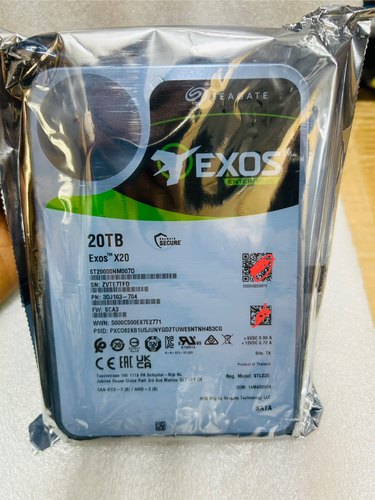 希捷20T硬盘 ST20000NM007D银河机械硬盘20TB X20企业监控硬盘NAS