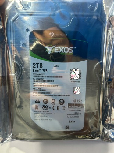 希捷2T银河企业盘ST2000NM0055