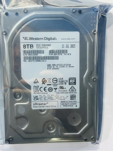 西数8T企业硬盘WUS721208BLE6L4