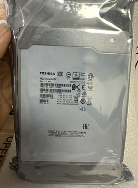 东芝14T硬盘 14Tb机械硬盘 MG07ACA14TE全新企业级监控硬盘NAS盘