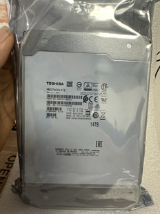 东芝14T硬盘 14Tb机械硬盘 MG07ACA14TE全新企业级监控硬盘NAS盘