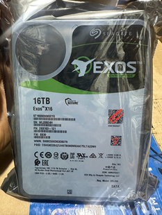 希捷16T硬盘ST16000NM001G银河系16TB X16监控企业级监控机械硬盘