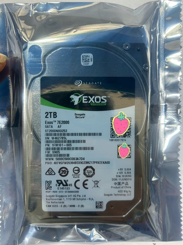 希捷2T硬盘ST2000VX0253