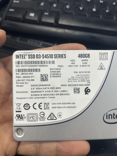 英特尔S4510240G480G960G