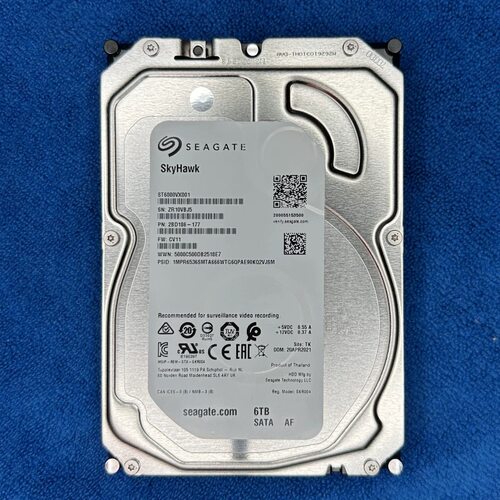 希捷6T监控硬盘ST6000VX001