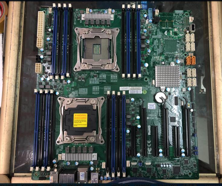 超微 X10DAI 主板 2011-3双路工作站主板 X10DAI X99 C612 主板