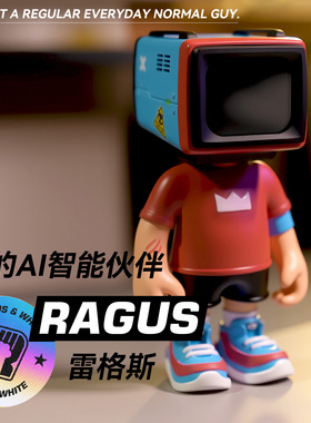 奇妙拉比RAGUS雷格斯AI智能机器人模型对话互动陪伴潮玩公仔桌面