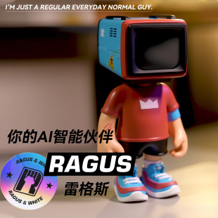 奇妙拉比RAGUS雷格斯AI智能机器人模型对话互动陪伴潮玩公仔桌面