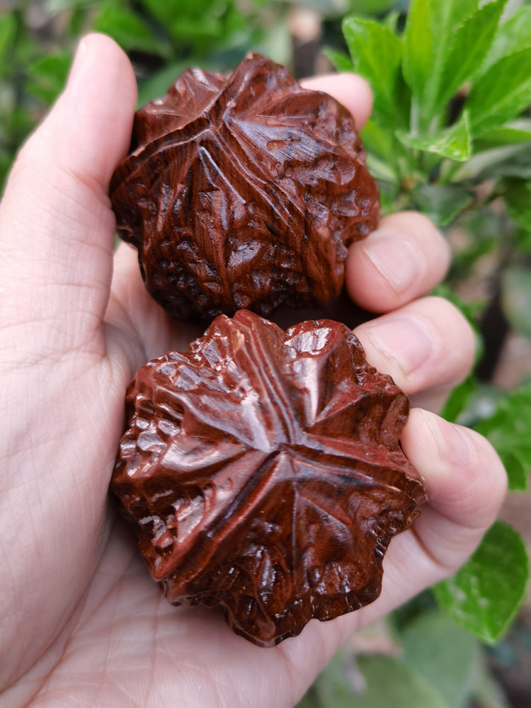 黄花梨木健身球手球实木手握球核桃保健球手盘手转练手老人按摩球