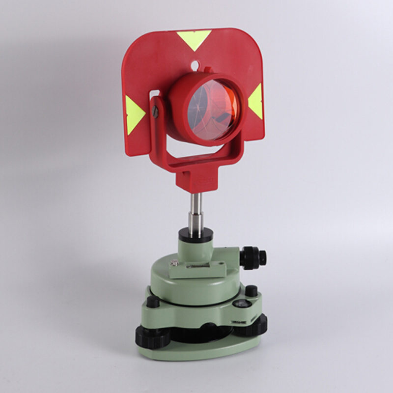 莱卡全站仪单棱镜组测量棱镜组棱镜基座连接器配有塑箱