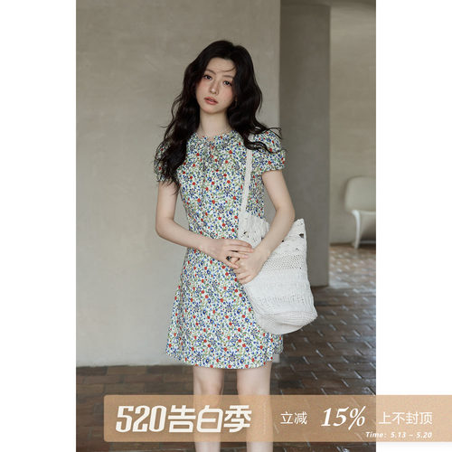 设计感小众小个子连衣裙