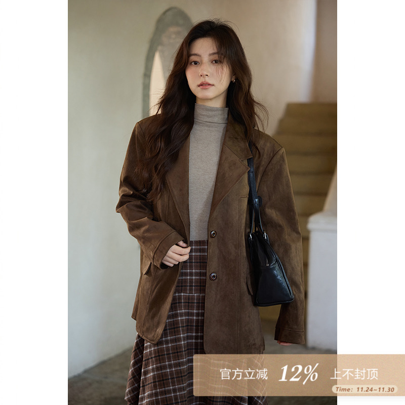 设计感小众小个子外套