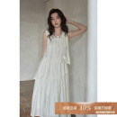 夕蒙2025新款 设计感小众不规则连衣裙女 夏气质裙子法式 小个子无袖