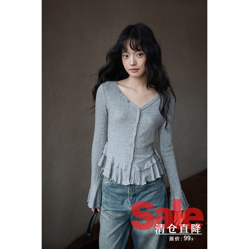 设计感小众小个子上衣