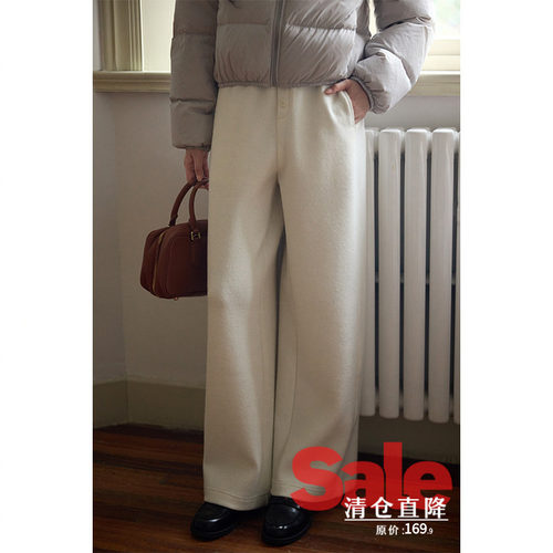 设计感小众小个子裤子