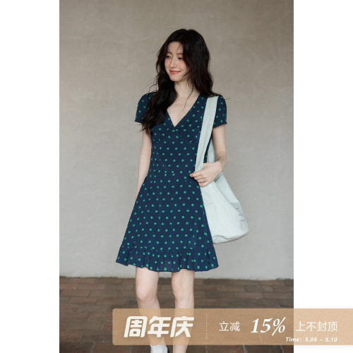 设计感小众小个子连衣裙