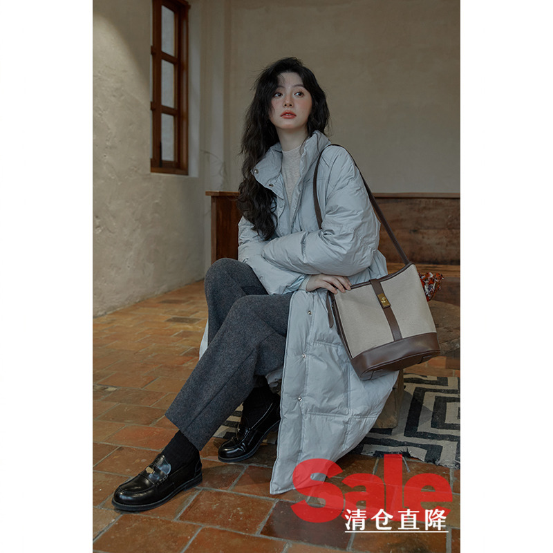 设计感小众小个子羽绒服