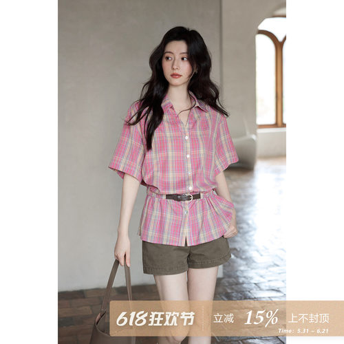 设计感小个子小众衬衫