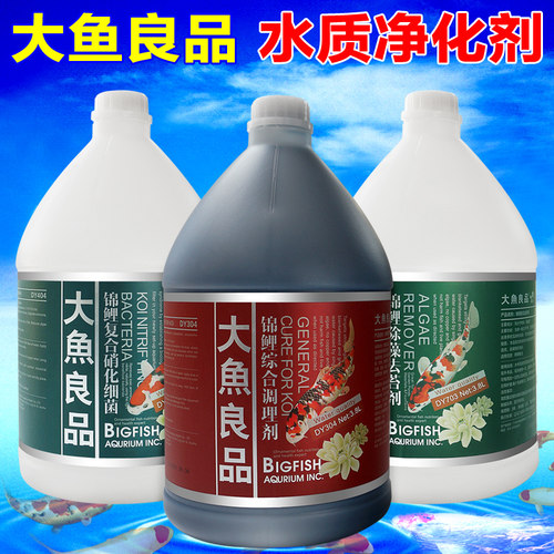 大鱼良品锦鲤鱼池水族硝化细菌鱼