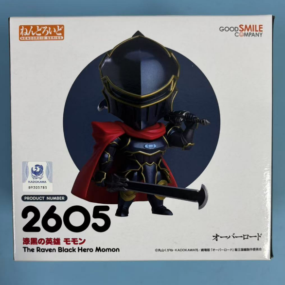 樱色漫社GSC 粘土人 2605 OVERLORD 漆黑的英雄 莫莫 Q版手办现货