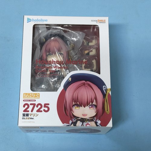 樱色漫社 GSC 粘土人 2725 hololive 宝钟玛琳 OL服装   Q版现货